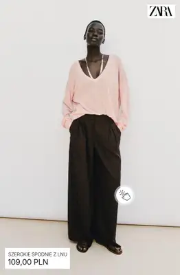 Zara - gazetka promocyjna Kolekcja lniana dla niej od wtorku 19.05  - strona 9