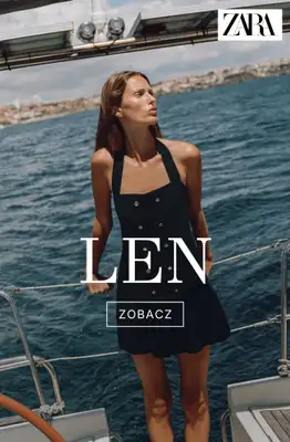 Zara - gazetka promocyjna Kolekcja lniana dla niej od wtorku 19.05 