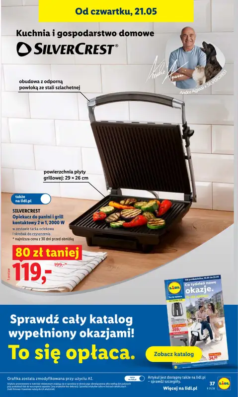 Lidl - gazetka promocyjna Oferta od czwartku od czwartku 21.05 do soboty 23.05 - strona 37