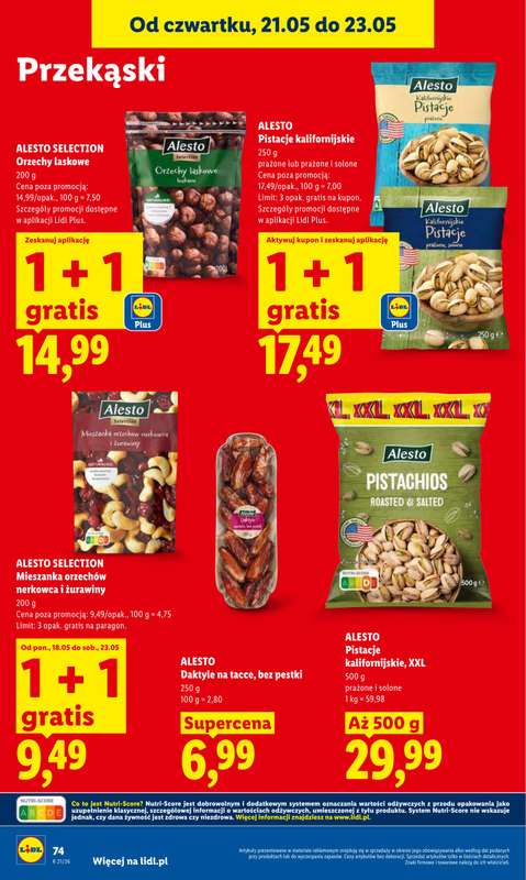Lidl - gazetka promocyjna Oferta od czwartku od czwartku 21.05 do soboty 23.05 - strona 82