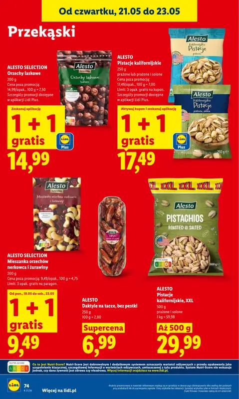 Lidl - gazetka promocyjna Oferta od czwartku od czwartku 21.05 do soboty 23.05 - strona 82