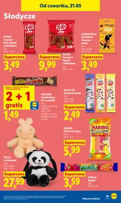 Lidl - gazetka promocyjna Oferta od czwartku od czwartku 21.05 do soboty 23.05 - strona 65