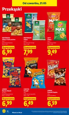 Lidl - gazetka promocyjna Oferta od czwartku od czwartku 21.05 do soboty 23.05 - strona 80