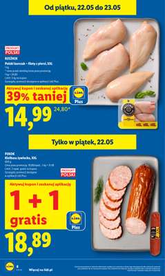Lidl - gazetka promocyjna Oferta od czwartku od czwartku 21.05 do soboty 23.05 - strona 6