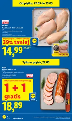 Lidl - gazetka promocyjna Oferta od czwartku od czwartku 21.05 do soboty 23.05 - strona 6