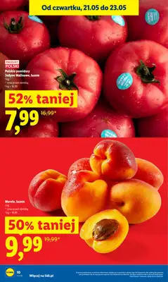 Lidl - gazetka promocyjna Oferta od czwartku od czwartku 21.05 do soboty 23.05 - strona 10