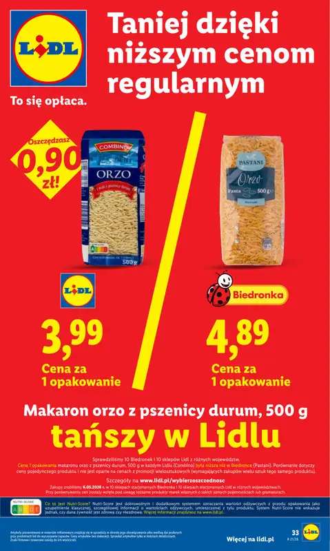 Lidl - gazetka promocyjna Oferta od czwartku od czwartku 21.05 do soboty 23.05 - strona 33