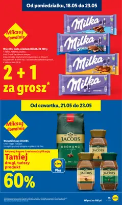 Lidl - gazetka promocyjna Oferta od czwartku od czwartku 21.05 do soboty 23.05 - strona 15