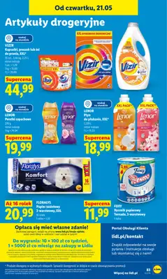 Lidl - gazetka promocyjna Oferta od czwartku od czwartku 21.05 do soboty 23.05 - strona 91