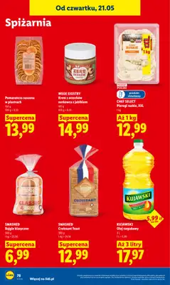 Lidl - gazetka promocyjna Oferta od czwartku od czwartku 21.05 do soboty 23.05 - strona 86