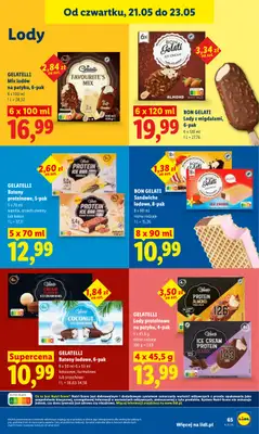 Lidl - gazetka promocyjna Oferta od czwartku od czwartku 21.05 do soboty 23.05 - strona 71
