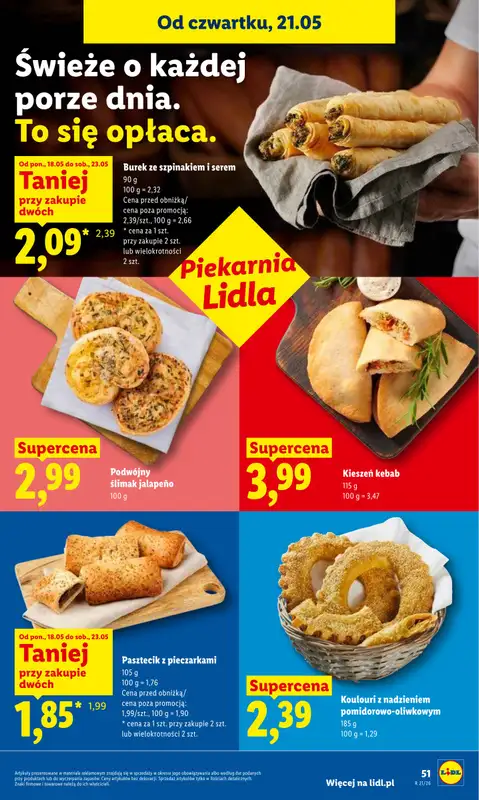 Lidl - gazetka promocyjna Oferta od czwartku od czwartku 21.05 do soboty 23.05 - strona 53