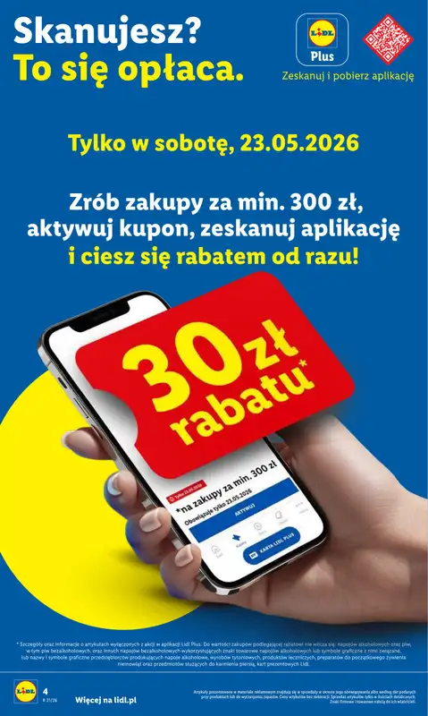 Lidl - gazetka promocyjna Oferta od czwartku od czwartku 21.05 do soboty 23.05 - strona 4