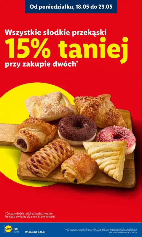 Lidl - gazetka promocyjna Oferta od czwartku od czwartku 21.05 do soboty 23.05 - strona 52