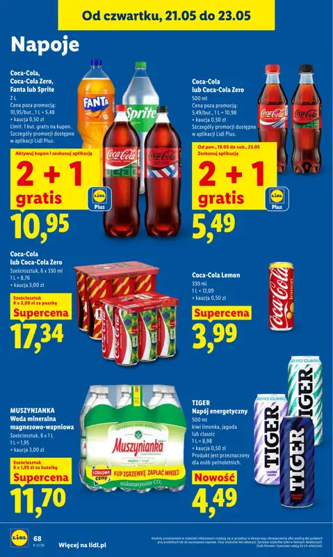 Lidl - gazetka promocyjna Oferta od czwartku od czwartku 21.05 do soboty 23.05 - strona 74