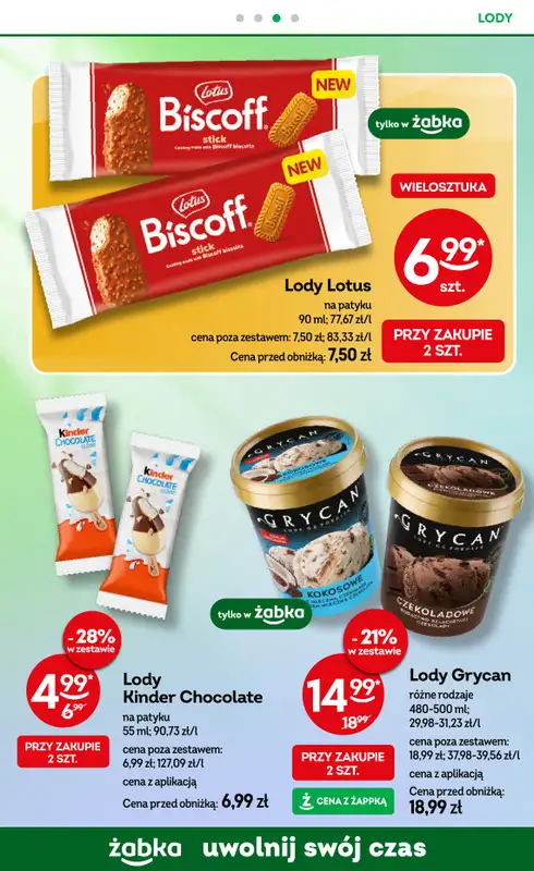 Żabka - gazetka promocyjna Gazetka od środy 20.05 do wtorku 02.06 - strona 62