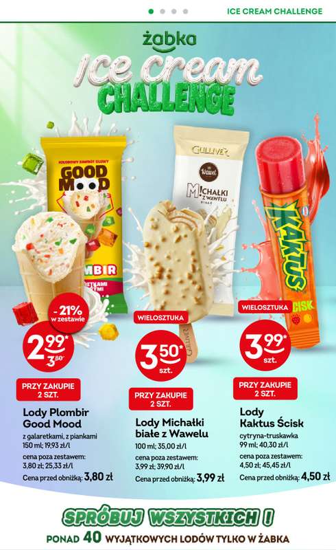 Żabka - gazetka promocyjna Gazetka od środy 20.05 do wtorku 02.06 - strona 4