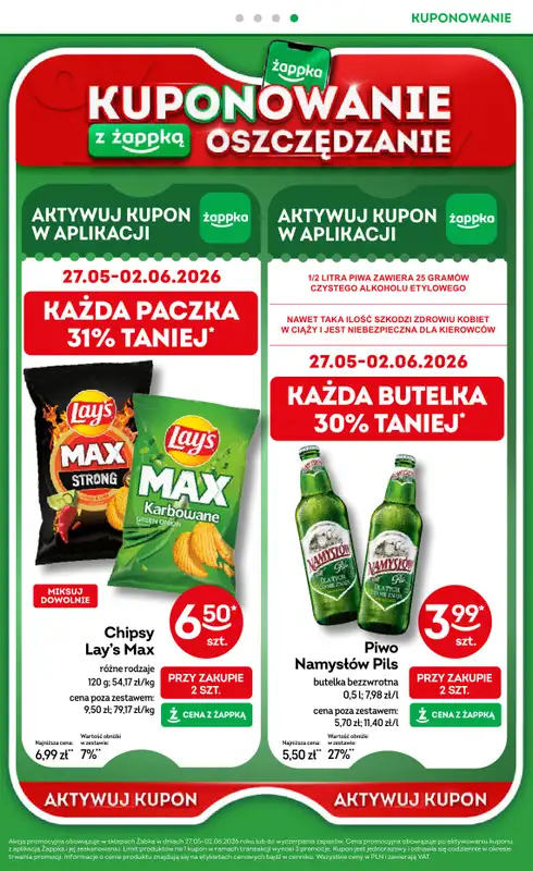 Żabka - gazetka promocyjna Gazetka od środy 20.05 do wtorku 02.06 - strona 47