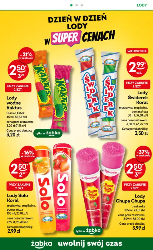 Żabka - gazetka promocyjna Gazetka od środy 20.05 do wtorku 02.06 - strona 64