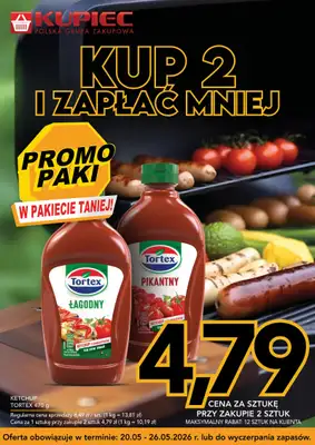 Kupiec - gazetka promocyjna Promopaki od środy 20.05 do wtorku 26.05 - strona 11