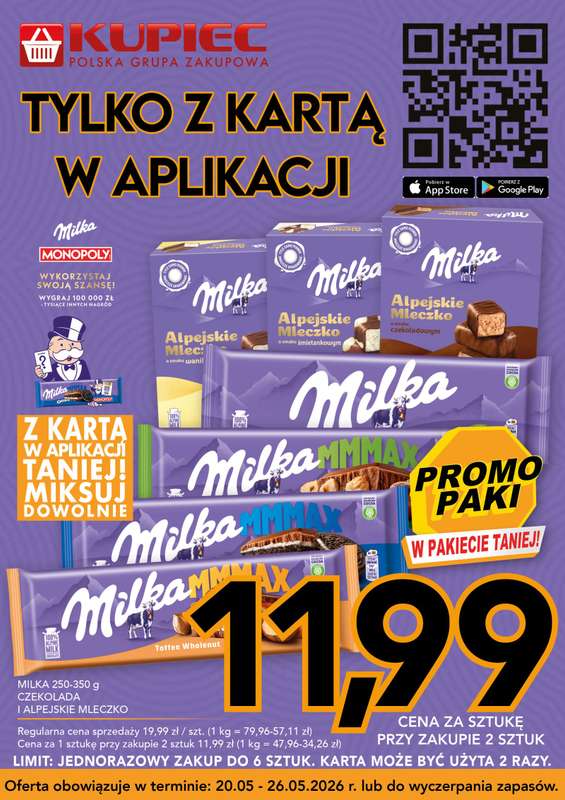 Kupiec - gazetka promocyjna Promopaki od środy 20.05 do wtorku 26.05 - strona 14