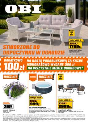 OBI - gazetka promocyjna Gazetka od środy 20.05 do poniedziałku 01.06