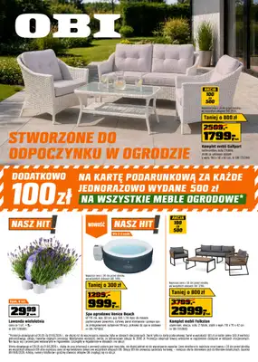 OBI - gazetka promocyjna Gazetka od środy 20.05 do poniedziałku 01.06