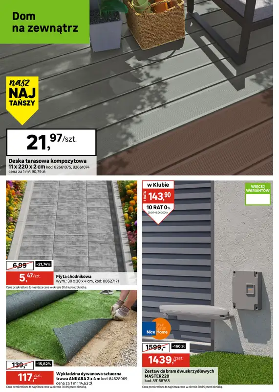 Leroy Merlin - gazetka promocyjna Gazetka od środy 20.05 do wtorku 16.06 - strona 14
