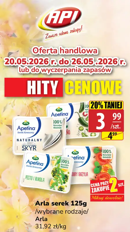 API Market - gazetka promocyjna Plakaty promocyjne od środy 20.05 do wtorku 26.05 - strona 10