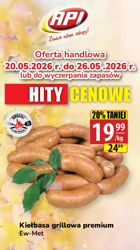 API Market - gazetka promocyjna Plakaty promocyjne od środy 20.05 do wtorku 26.05 - strona 8