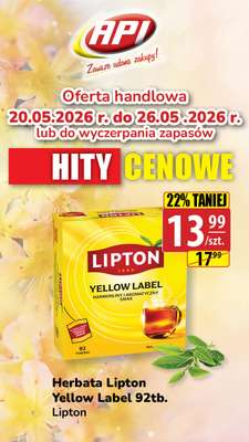 Herbata Lipton Yellow Label 92tb.