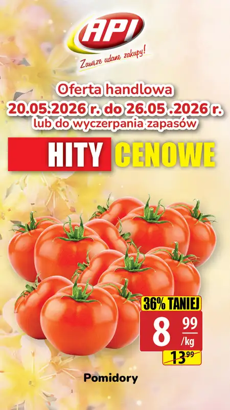API Market - gazetka promocyjna Plakaty promocyjne od środy 20.05 do wtorku 26.05 - strona 6
