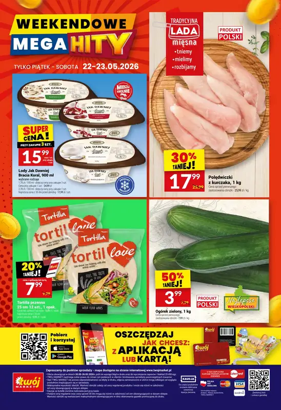 Twój Market - gazetka promocyjna Gazetka od środy 20.05 do wtorku 26.05 - strona 40