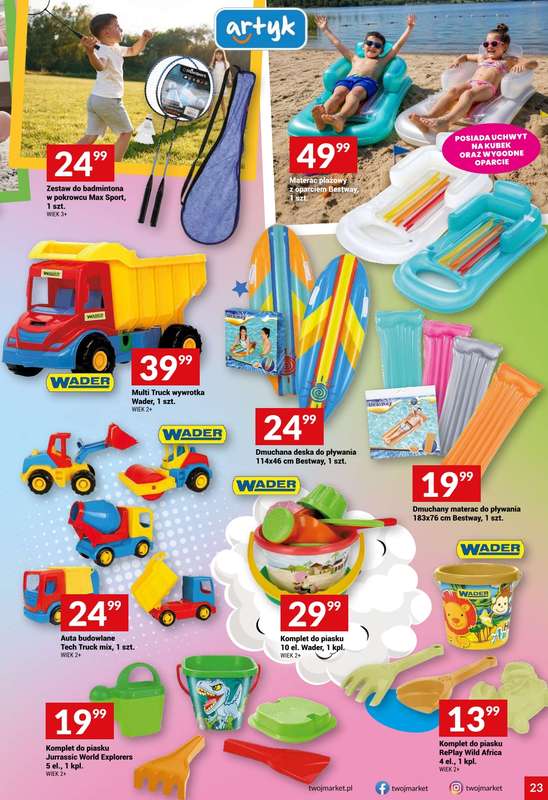 Twój Market - gazetka promocyjna Gazetka od środy 20.05 do wtorku 26.05 - strona 23