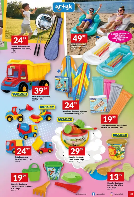 Twój Market - gazetka promocyjna Gazetka od środy 20.05 do wtorku 26.05 - strona 23