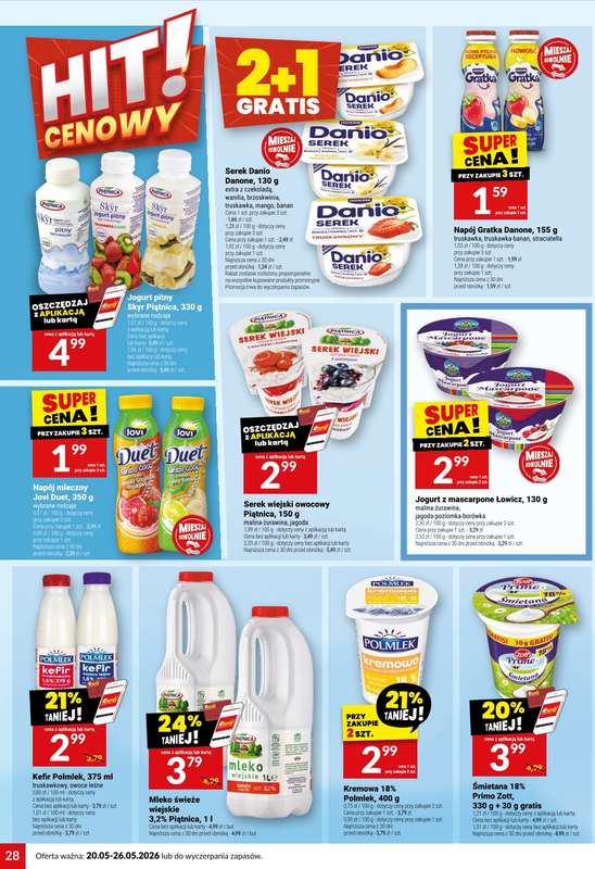 Twój Market - gazetka promocyjna Gazetka od środy 20.05 do wtorku 26.05 - strona 28