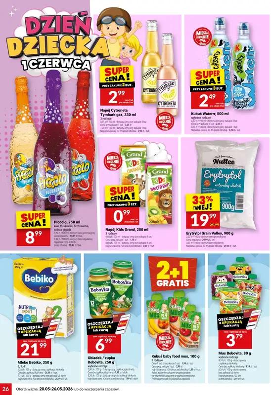 Twój Market - gazetka promocyjna Gazetka od środy 20.05 do wtorku 26.05 - strona 26