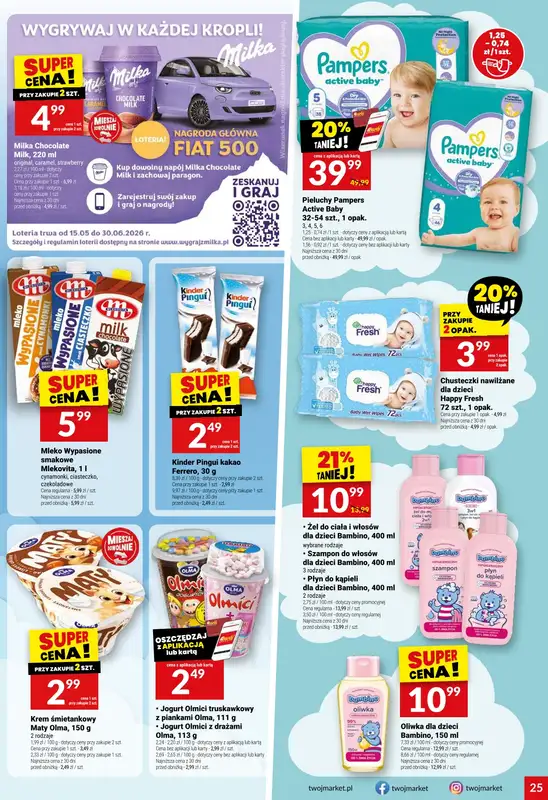 Twój Market - gazetka promocyjna Gazetka od środy 20.05 do wtorku 26.05 - strona 25