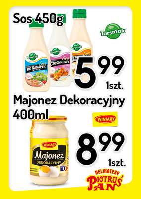 Delikatesy Piotruś Pan - gazetka promocyjna Plakaty promocyjne od środy 20.05 do środy 27.05