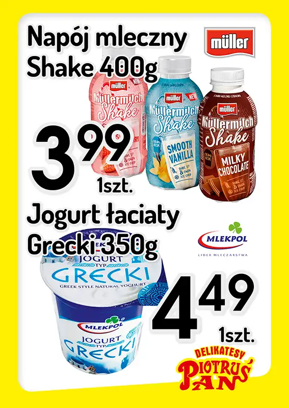 Delikatesy Piotruś Pan - gazetka promocyjna Plakaty promocyjne od środy 20.05 do środy 27.05 - strona 3