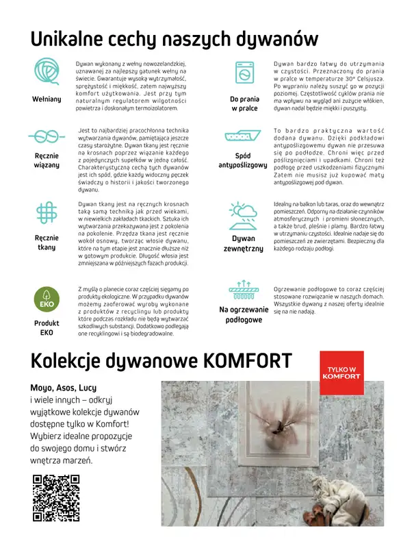 Komfort - gazetka promocyjna Katalog dywanów 2026 od środy 20.05 do czwartku 31.12 - strona 8