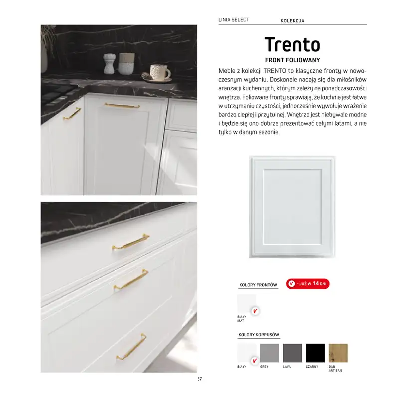 Komfort - gazetka promocyjna Katalog Kuchnie od środy 20.05 do czwartku 31.12 - strona 57