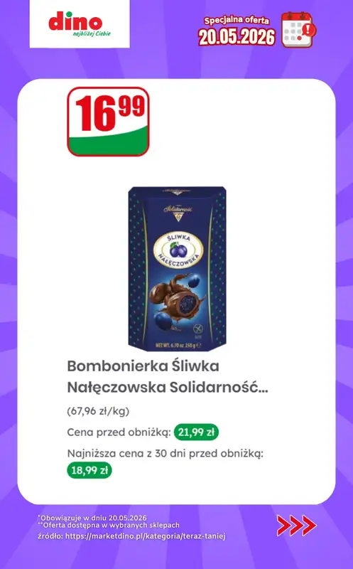 Dino - gazetka promocyjna Specjalna oferta na 20.05.2026 - promocje spoza gazetki od środy 20.05 do środy 20.05 - strona 7