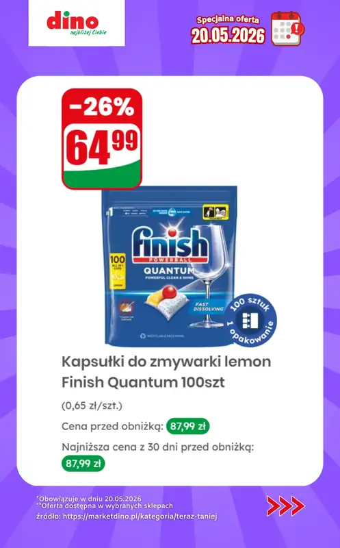 Dino - gazetka promocyjna Specjalna oferta na 20.05.2026 - promocje spoza gazetki od środy 20.05 do środy 20.05 - strona 9