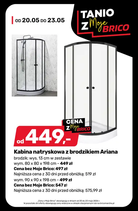 Bricomarche - gazetka promocyjna Czas na metamorfozę! od środy 20.05 do soboty 30.05 - strona 8