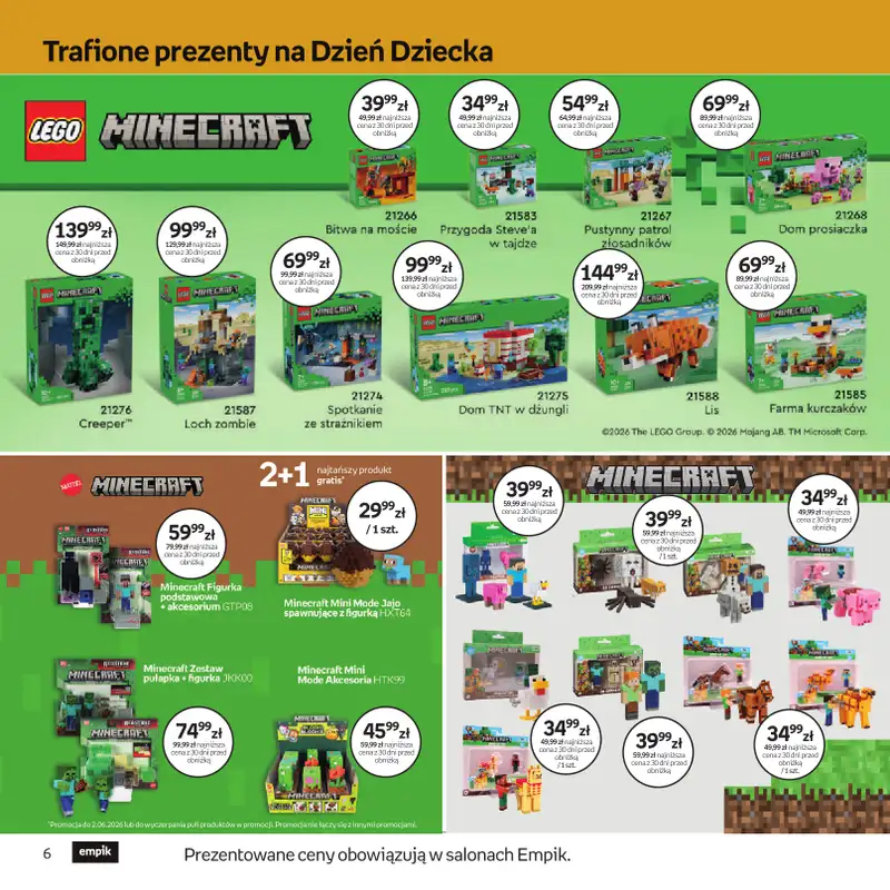 Empik - gazetka promocyjna Dzień Dziecka od środy 20.05 do wtorku 02.06 - strona 6