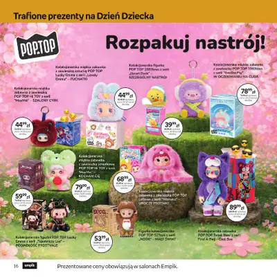 Empik - gazetka promocyjna Dzień Dziecka od środy 20.05 do wtorku 02.06 - strona 16