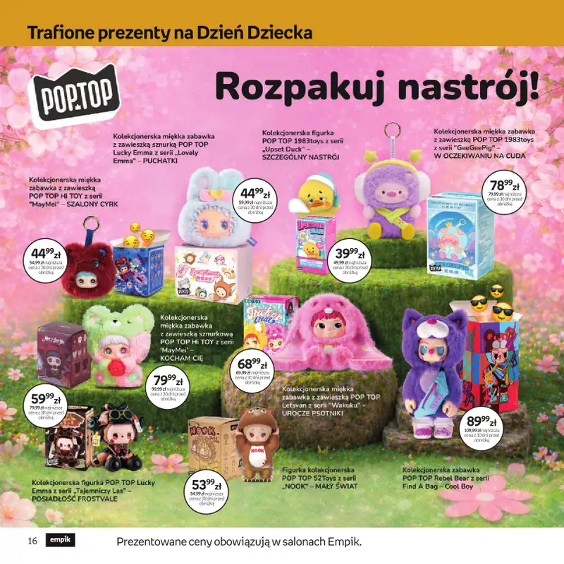 Empik - gazetka promocyjna Dzień Dziecka od środy 20.05 do wtorku 02.06 - strona 16