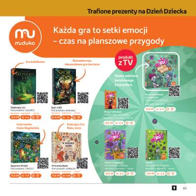 Empik - gazetka promocyjna Dzień Dziecka od środy 20.05 do wtorku 02.06 - strona 61