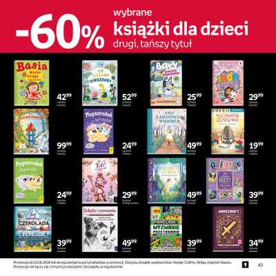 Empik - gazetka promocyjna Dzień Dziecka od środy 20.05 do wtorku 02.06 - strona 43